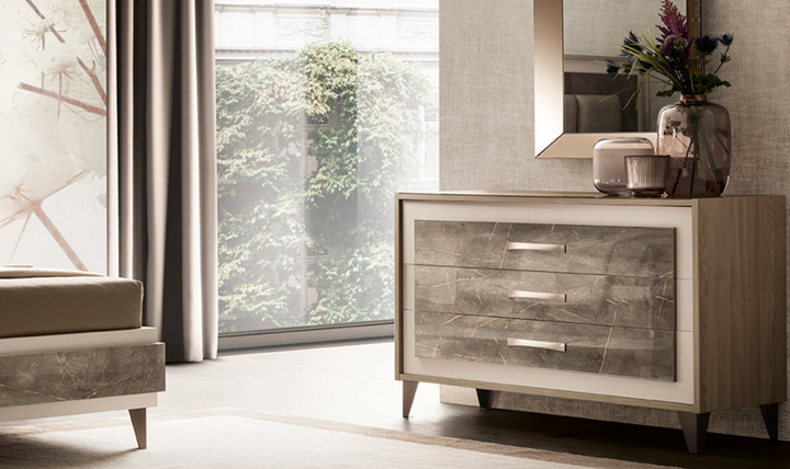 ESF Furniture ArredoAmbra Platform Bedroom Set (King / Queen Size)- Jennifer Furniture