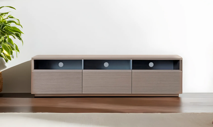 Jennifer Italia Bezier TV Stand with 3-Drawers-Jennifer Furniture