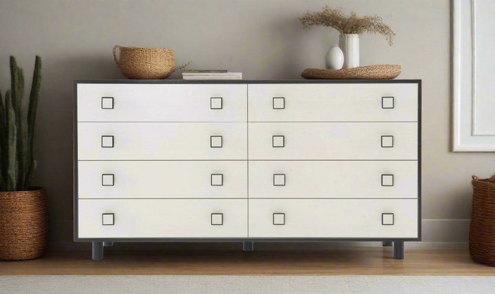 Bernhardt Silhouette Dresser with Soft-Closing Drawers & Knob Handles in Two Options