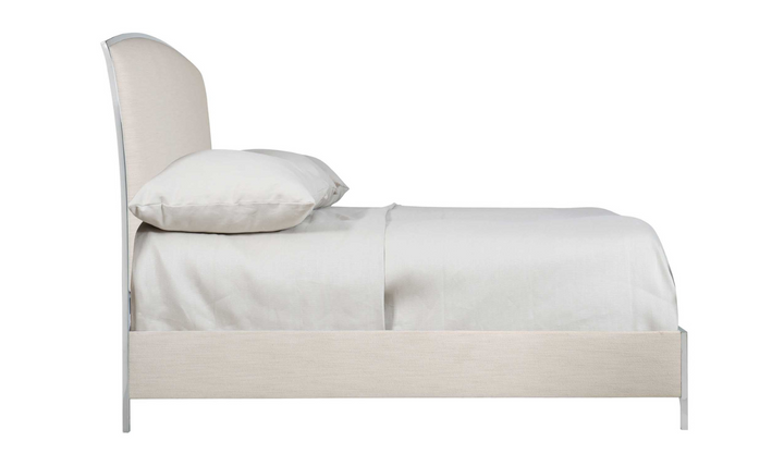Bernhardt Silhouette Sleigh Headboard Bed with Upholstered Side Rails (King)
