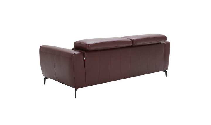 Jennifer Italia Azur Leather Power Reclining Living Room Set (Sofa + Loveseat + Chair)