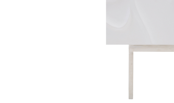 Bernhardt Penrose Rectangle Wood Buffet in White Plaster Finish-Jennifer Furniture