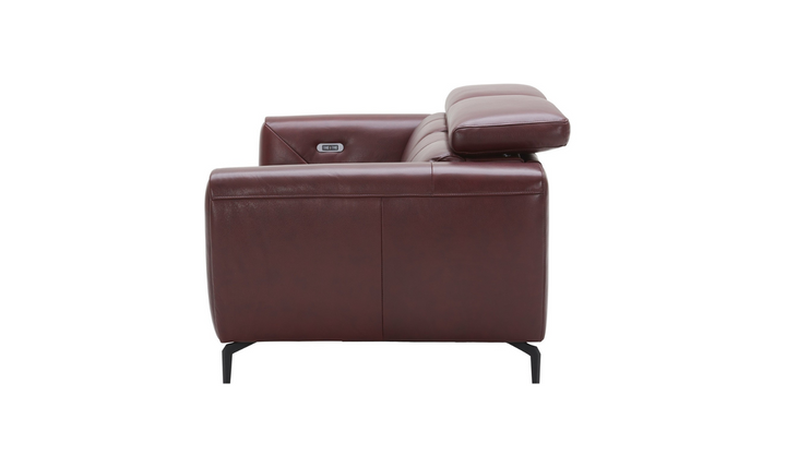 Jennifer Italia Azur Leather Power Reclining Living Room Set (Sofa + Loveseat + Chair)