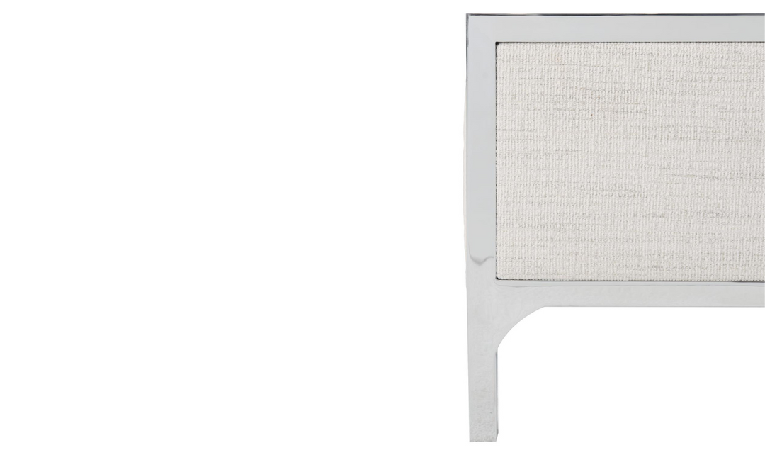 Bernhardt Silhouette Sleigh Headboard Bed with Upholstered Side Rails (King)