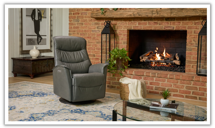 Fjord Dallas Power Recliner Chair With Lumbar Support