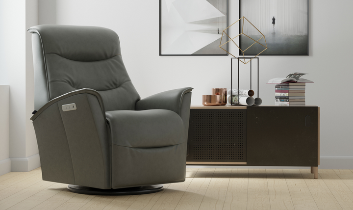 Fjord Dallas Power Recliner Chair With Lumbar Support