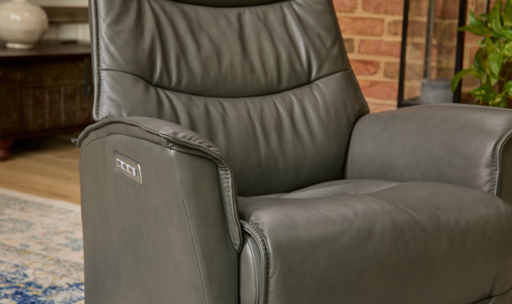 Fjord Dallas Power Recliner Chair With Lumbar Support