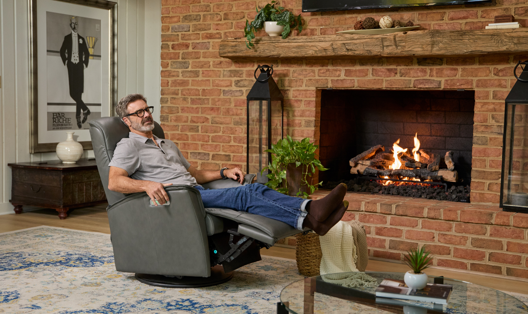 Fjord Dallas Power Recliner Chair With Lumbar Support