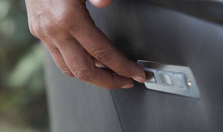 Fjords Bo Leather Swivel Glider Power Recliner Chair-Jennifer Furniture