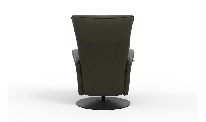 Fjords Oskar Leather Swivel Glider Power Recliner Chair-Jennifer Furniture