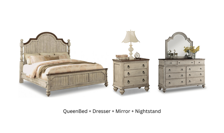 Plymouth bedroom set-Bedroom Sets-Jennifer Furniture