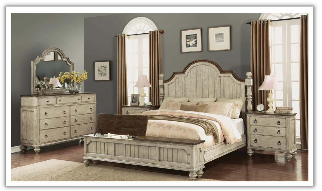 Flexsteel Plymouth Poster Bedroom Set