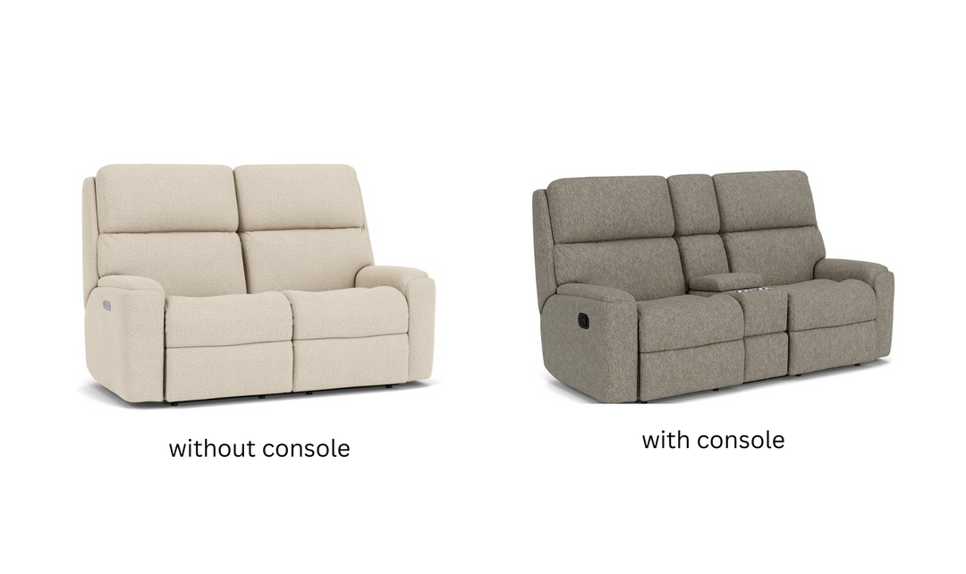 Flexsteel Rio Power Reclining Living Room Set With Power Headrests In Brown