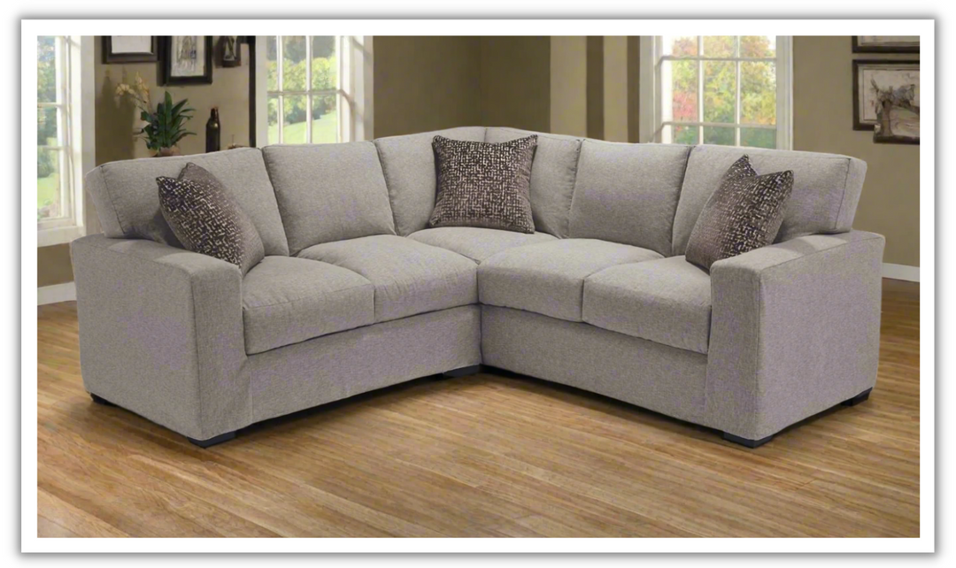 Four Seasons Spencer Modular L-Shaped Slipcover Sectional Sofa-jennifer furniture