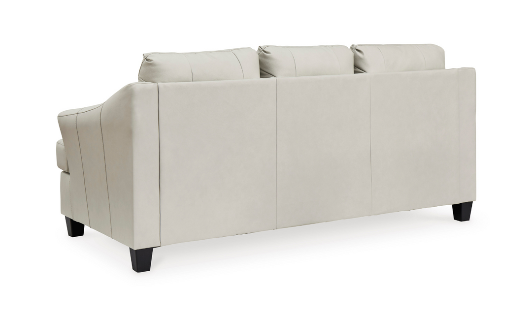 Genoa 3-Seater Queen Leather Sofa Sleeper