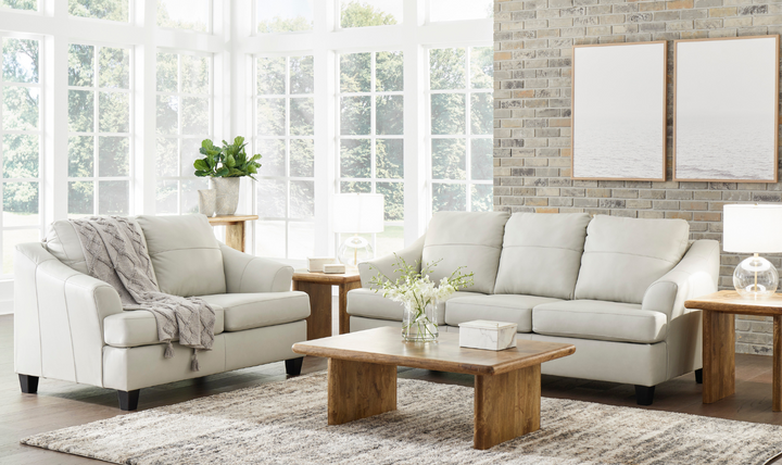 Modern Heritage Genoa 3-Seater Queen Leather Sofa Sleeper