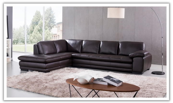 Gio Italia Block 4-Seater Leather Sectional Sofa with Chaise-jennifer furniture