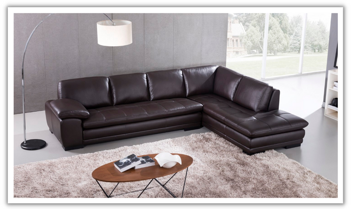 Gio Italia Block 4-Seater Leather Sectional Sofa with Chaise-jennifer furniture