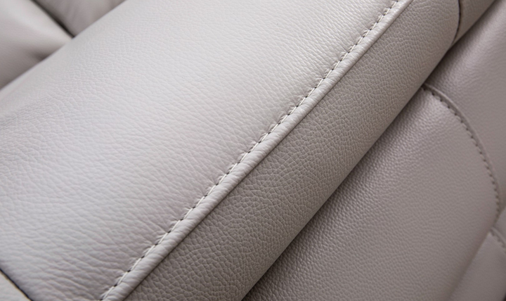 Gio Italia Block 4-Seater Leather Sectional Sofa with Chaise