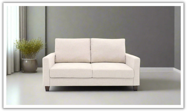 Gio Italia Cuddle Queen Fabric Sleeper Sofa With Nest Function