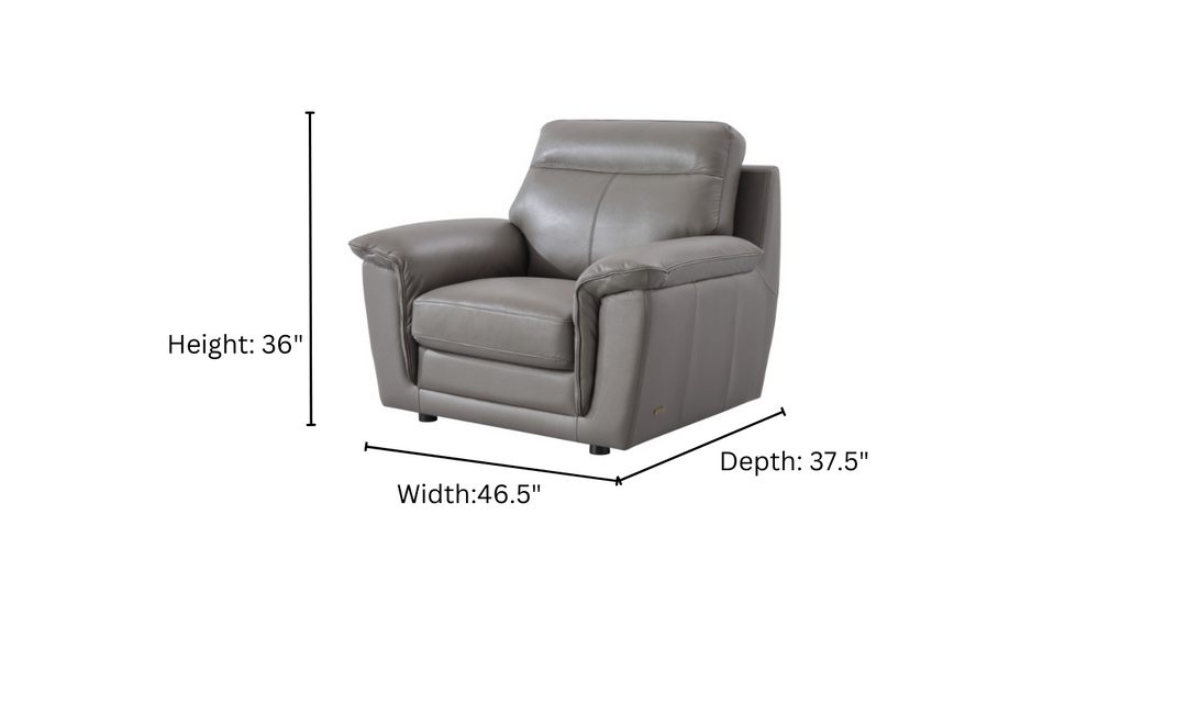 Gio Italia Eloise Traditional Tufted Leather Living Room Set (2 Pieces / 3 Pieces)