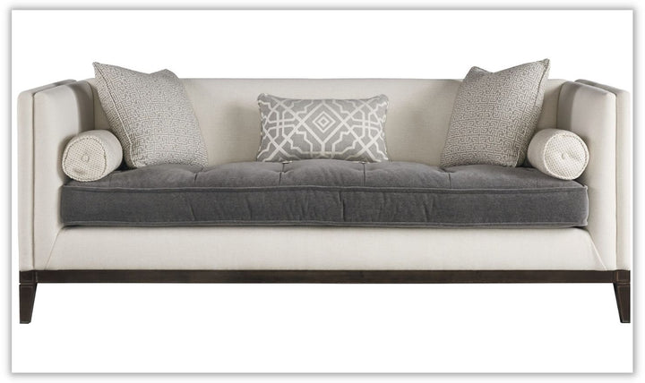 Universal Furniture Curated Hartley Fabric Sofa in Gray