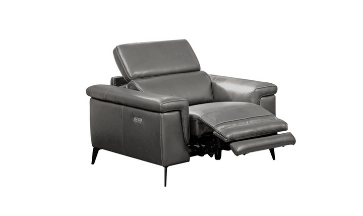 Gio Italia Hendrix Leather Power Recliner Living Room Set