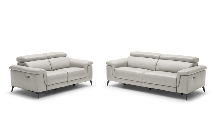 Gio Italia Hendrix Leather Power Recliner Living Room Set