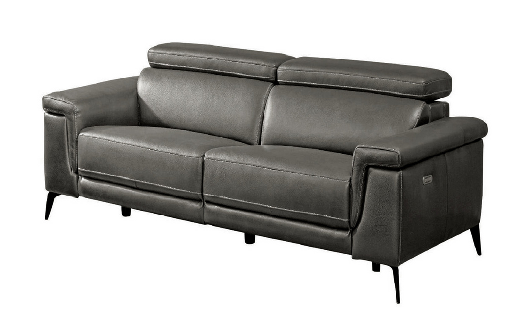 Gio Italia Hendrix Leather Power Recliner Living Room Set