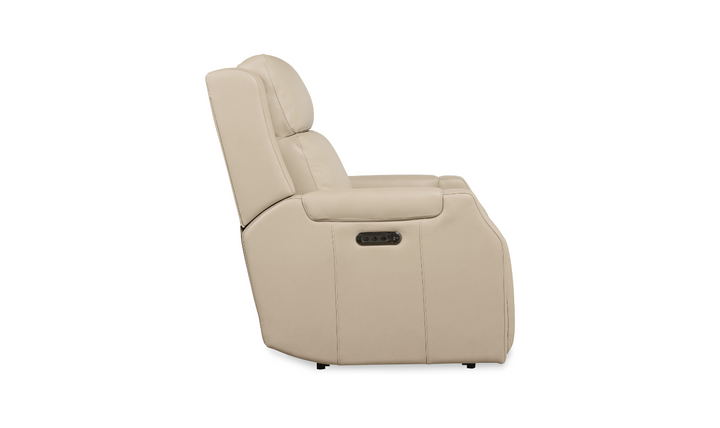 Hooker Furniture Living Room Nelson Zero Gravity Power Recliner with Power Headrest and Lumbar