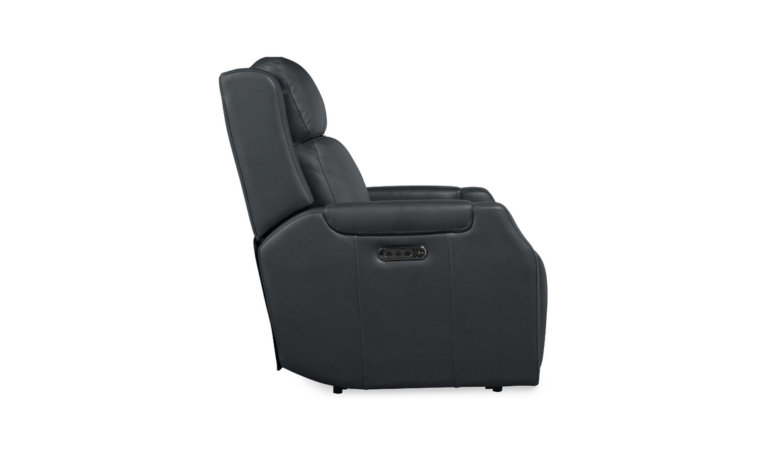 Hooker Furniture Living Room Nelson Zero Gravity Power Recliner with Power Headrest and Lumbar