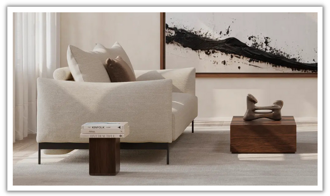 Innovation Living Malloy 2-Seater Fabric Sleeper Sofa With Ottoman-jennifer furniture