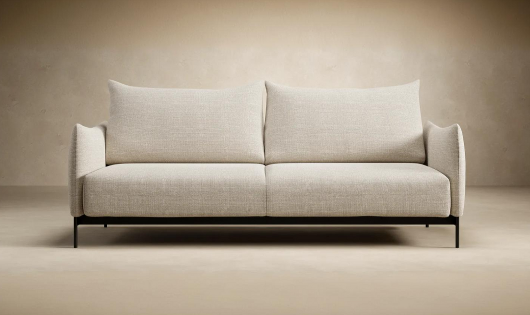 Innovation Living Malloy 2-Seater Fabric Sleeper Sofa With Ottoman-jennifer furniture