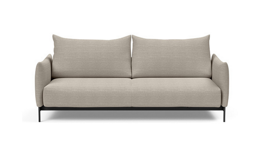 Innovation Living Malloy 2-Seater Fabric Sleeper Sofa With Ottoman