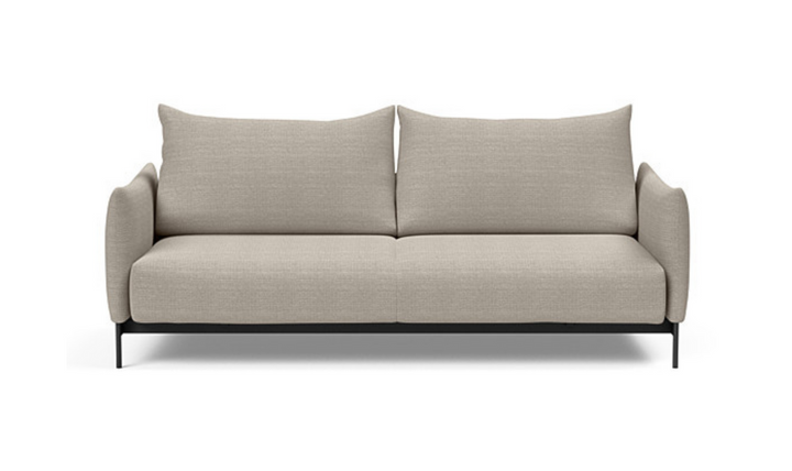 Innovation Living Malloy 2-Seater Fabric Sleeper Sofa With Ottoman