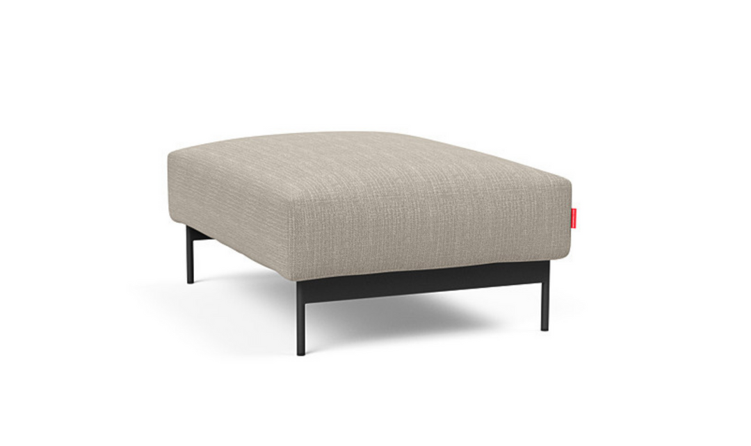 Innovation Living Malloy 2-Seater Fabric Sleeper Sofa With Ottoman