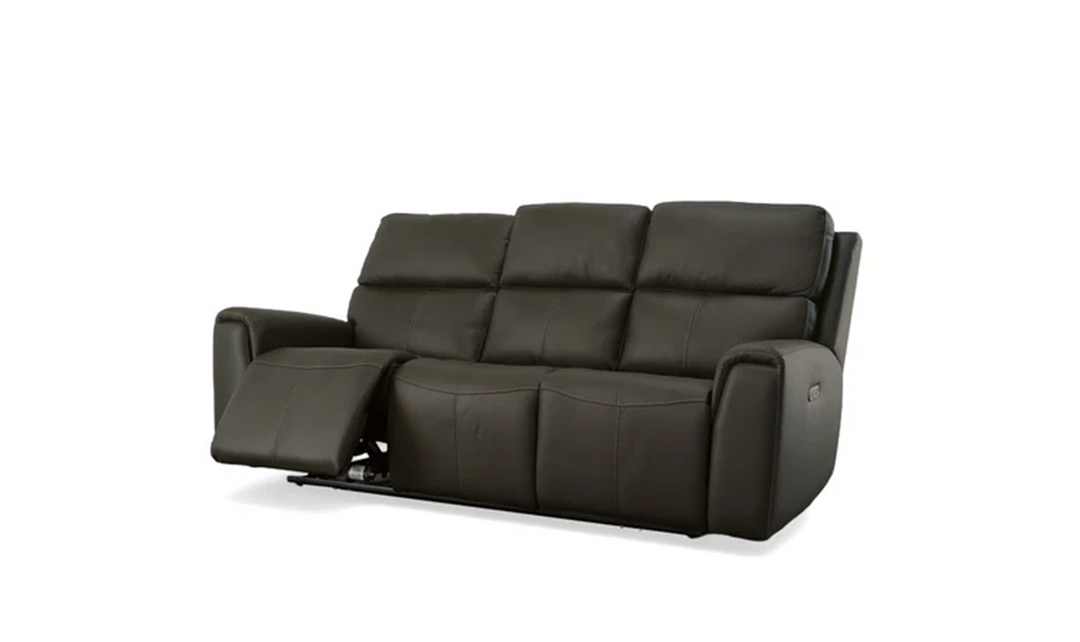 Flexsteel Jarvis 3-Seater Power Reclining Sofa With Power Headrest