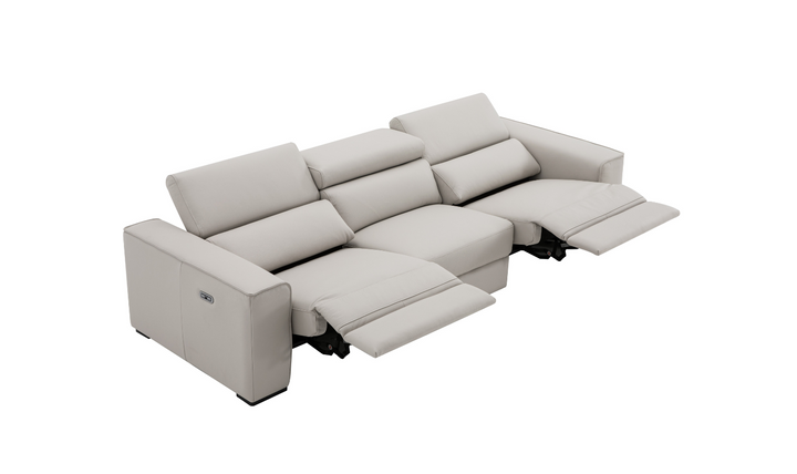 Jennifer Italia Incanto 3-seater Power Recliner Sofa with Adjustable Headrest and Footrest
