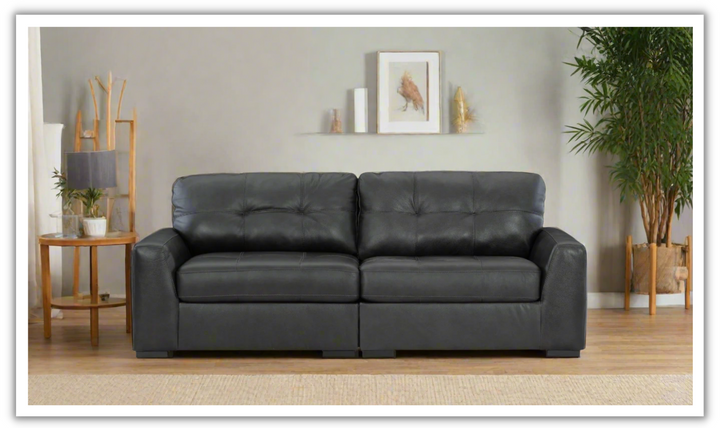 Modern heritage Brindley Pier 2-piece Sectional Loveseat-Jennifer Furniture