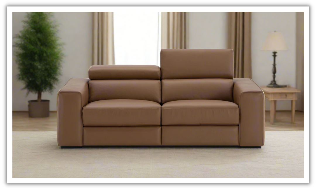 Jennifer Italia Incanto 2 Seater Power Recliner Loveseat with Storage Console-Jennifer Furniture