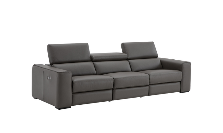 Jennifer Italia Incanto 3-seater Power Recliner Sofa with Adjustable Headrest and Footrest