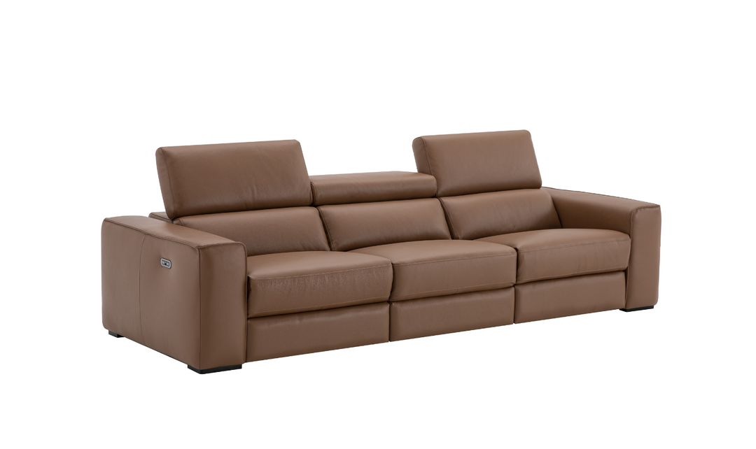 Jennifer Italia Incanto 3-seater Power Recliner Sofa with Adjustable Headrest and Footrest