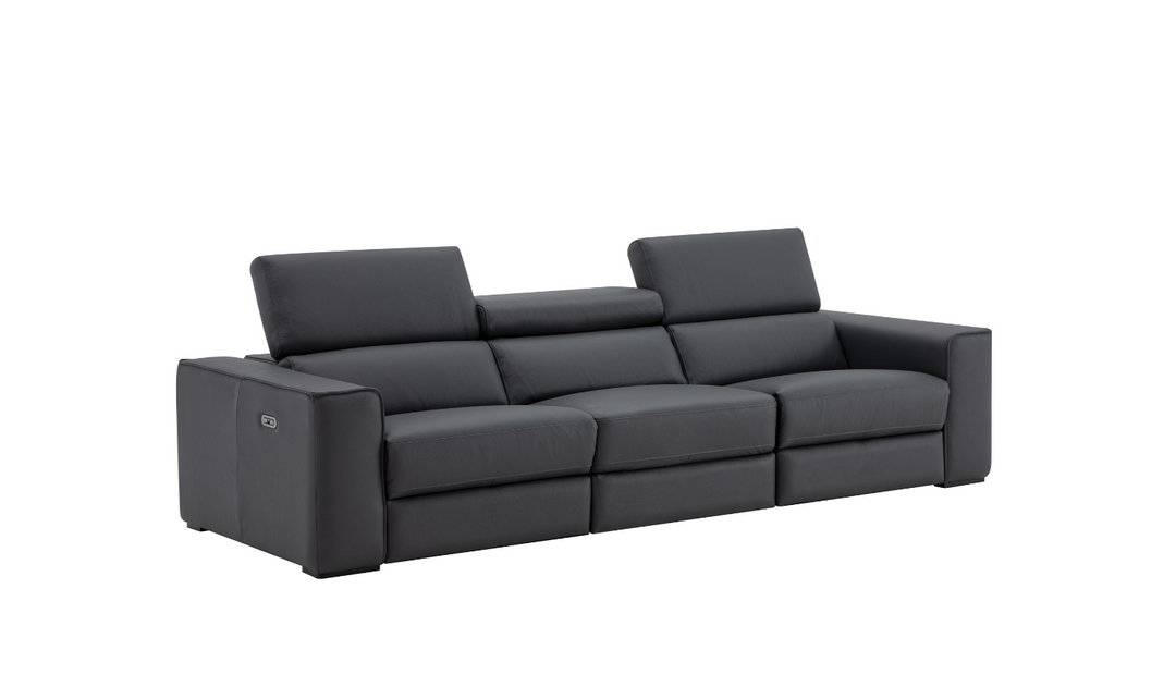 Jennifer Italia Incanto 3-seater Power Recliner Sofa with Adjustable Headrest and Footrest