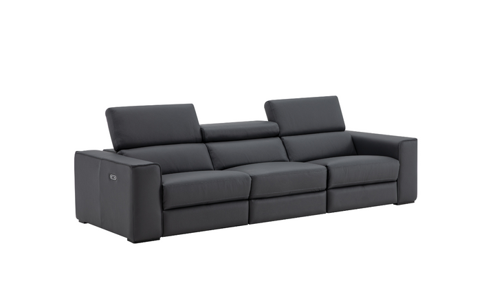Jennifer Italia Incanto 3-seater Power Recliner Sofa with Adjustable Headrest and Footrest