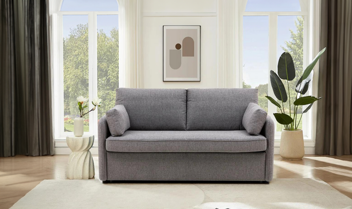 Jennifer Smart Full Sleeper Sofa With Memory Foam Mattress