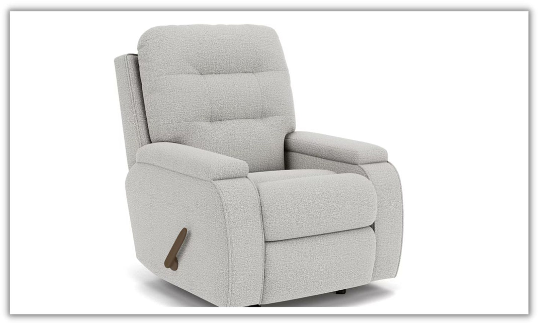 Flexsteel Kerrie Power Recliner Chair With Swivel Feature