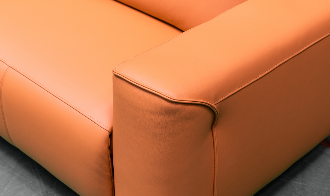 Klaussner Alessandro 3-Seater Leather Power Recliner Sofa