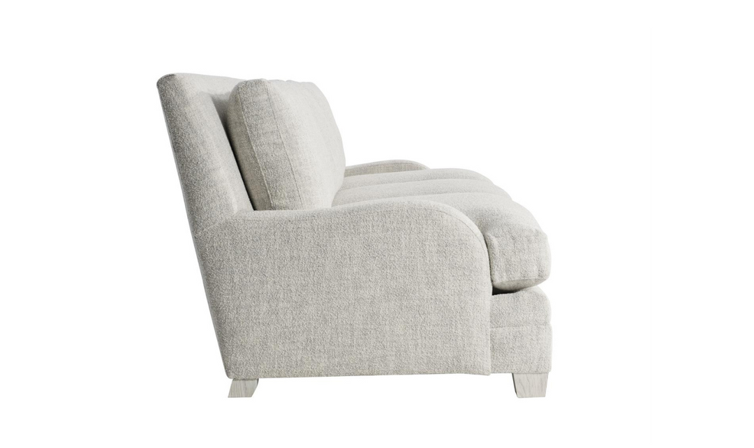 Bernhardt Rollins 3-Seater Gray Fabric Sofa
