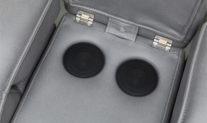 Klaussner Leonardo 6 Pieces Power Recliner Leather Sectional Sofa-Jennifer Furniture