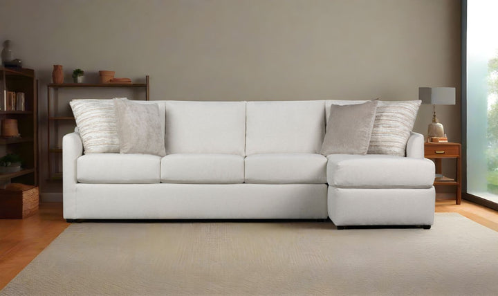 Klaussner Atlanta L-Shape Fabric Sectional Sofa